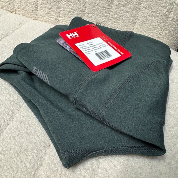 Helly Hansen Dark Green 7/8 Constructed Leggings Mesh Outdoor New Size Medium - Picture 6 of 13